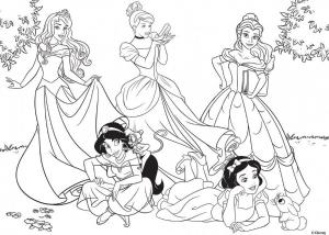 Lisciani Puzzle dwustronne maxi 108 Księżniczki Disneya 3