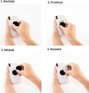 PopSockets Uchwyt zaciskowy do samochodu MultiSurface 4