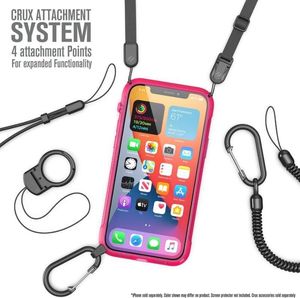 Catalyst Catalyst Etui Vibe iPhone 12/12 Pro różowy przeźro 3