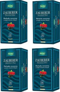 Big Active BELiN Herbata owocowa o smaku owoców leśnych Zauberer kopertowana - 4szt 2