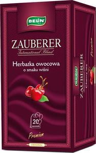 Big Active BELiN Herbata owocowa o smaku wiśni Zauberer kopertowana - 4szt 1