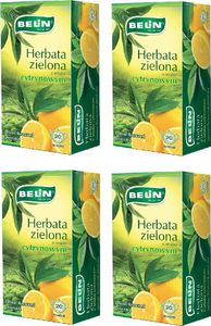 Big Active BELiN Herbata zielona Green Tea z cytryną - 4 szt 2