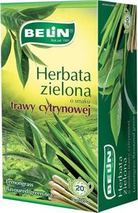 Big Active BELiN Herbata zielona Green Tea z trawą cytrynową - 4 szt 1