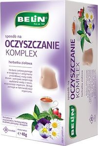 Big Active BELiN Herbata zielona wspomagająca oczyszczenie organizmu - 4szt 1