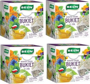 Big Active BELiN Herbata ziołowa mix 11 ziół piramidki - 4szt 2