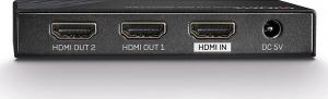 Lindy Lindy 38235 Rozdzielacz (splitter) 2-portowy HDMI 3