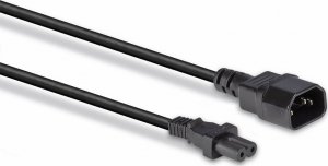 Kabel zasilający Lindy Lindy 30311 Przedłużacz zasilający IEC C14 - IEC C7 - 1m 3