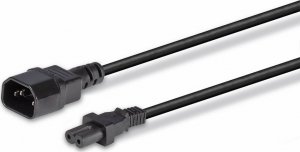 Kabel zasilający Lindy Lindy 30311 Przedłużacz zasilający IEC C14 - IEC C7 - 1m 5