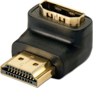 Adapter AV Lindy HDMI - HDMI czarny (41085) 1