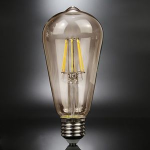 ALTAVOLA DESIGN Przezroczysta żarówka E27 edison ciepła 6W Altavola BF19-LED_clear 1