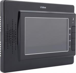 VIDOS Monitor wideodomofonowy Vidos M320B czarny 1