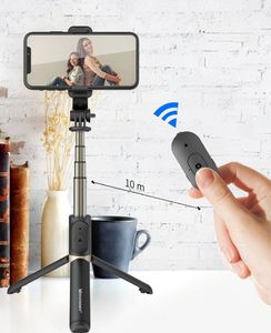 Selfie stick Wozinsky Wozinsky Selfie Stick Tripod teleskopowy statyw kijek do zdjęć + pilot Bluetooth czarny (WSSTK-01-BK) 12