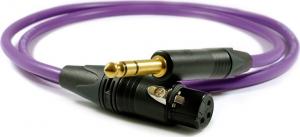 Kabel Melodika Jack 6.3mm - XLR 8m fioletowy 2