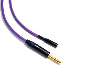 Kabel Melodika Jack 3.5mm - Jack 6.3mm 7m fioletowy 2
