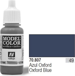 Vallejo Farba Nr49 Oxford Blue Matt - (70807) 1