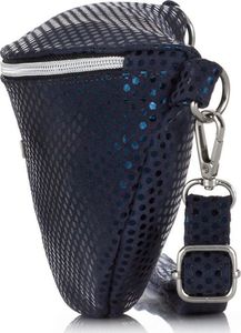 Paolo Peruzzi SASZETKA DAMSKA NERKA GRANATOWA SKÓRZANA Z-15-N 2