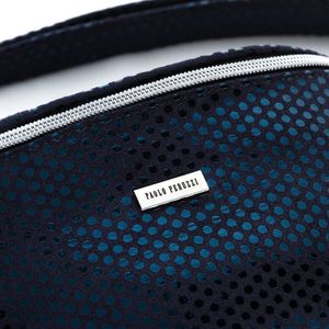 Paolo Peruzzi SASZETKA DAMSKA NERKA GRANATOWA SKÓRZANA Z-15-N 5