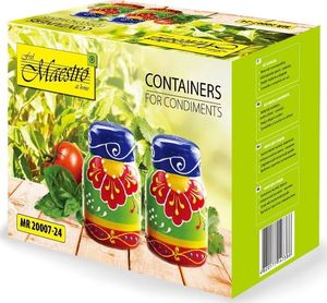 Maestro CERAMICZNY ZESTAW DO SOLI I PIEPRZU MAESTRO MR-20007-24 2