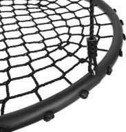 Huśtawka Iso Trade Huśtawka dla dzieci Bocianie Gniazdo Siatka zabawka dla 3 latka 100 cm 4