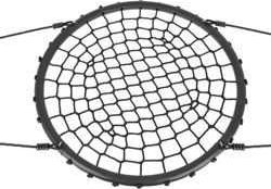 Huśtawka Iso Trade Huśtawka dla dzieci Bocianie Gniazdo Siatka zabawka dla 3 latka 100 cm 6