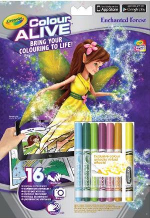 Crayola CRAYOLA Colour Alive Zaczarowany las - 95-1050 1