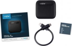 Dysk zewnętrzny SSD Crucial X6 500GB Czarny (CT500X6SSD9) 5