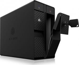Kieszeń Icy Box USB typu C RAID 2x 3.5" SATA (IB-RD3802-C31) 3