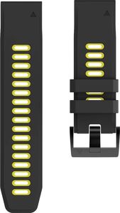 iSmart Pasek QuickFit Quality Fenix 5 6 PRO Forerunner 935 945 QuickFit 22mm żółty 2