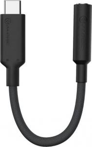 Adapter USB Alogic Elements Pro USB-C - Jack 3.5mm Czarny  (ELPC35A-BK) 1