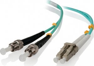 Alogic Alogic Glasfaserkabel LC-ST Multi Mode Duplex LSZH OM4 2m 2