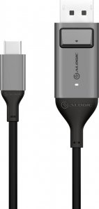 Kabel USB Alogic USB-C - DisplayPort 2 m Czarny (ULCDP02-SGR) 2