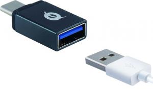 Adapter USB Conceptronic DONN03G USB-C - USB czarny (DONN03G) 5