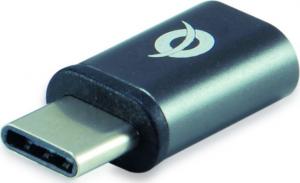 Adapter USB Conceptronic DONN05G USB-C - MicroUSB Szary  (DONN05G) 4