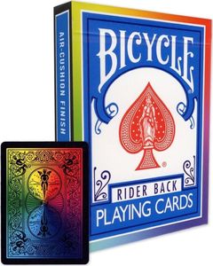 United States Playing Card Company Karty Rainbow Black BICYCLE 1