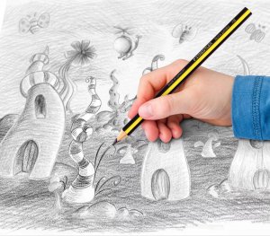 Staedtler STAEDTLER Bleistift NC jumbo 2 ST Blisterkarte 4