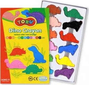 Dong-A Kredki Dino 12 kolorów 1