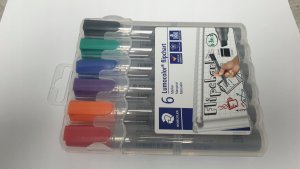 Staedtler Flipchartmarker Lumocolor 6St Box 2