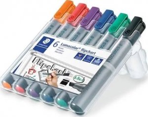 Staedtler Flipchartmarker Lumocolor 6St Box 6