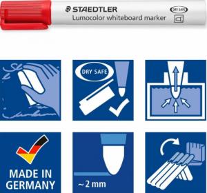Staedtler STAEDTLER Whiteboardmarker Lumocolor 6St Box 3