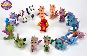 Figurka Ravensburger SIMBA Safiras, smoki 17 rodzajów - (105952050038) 3