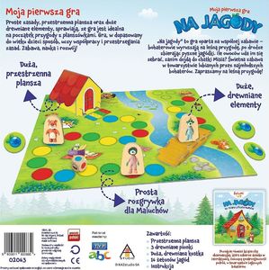 Trefl Gra planszowa Na jagody Moja pierwsza gra 2