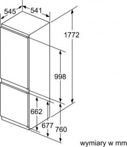 Lodówka Bosch KIN 86KS30 5