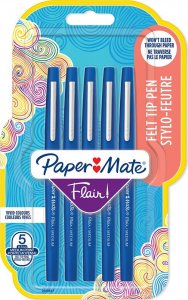 Paper Mate PAPER MATE Faserschreiber Flair 5er M 0.7 mm Blister 1