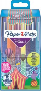 Paper Mate PAPER MATE Faserschreiber Flair Carn. Wonder 16er M 0.7 mm Blister 1