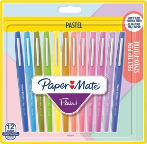 Paper Mate PAPER MATE Faserschreiber Flair 6er PASTELL M 0.7 mm Blister 1