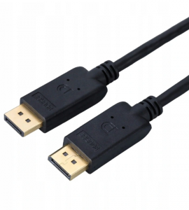 Kabel Bocian DisplayPort - DisplayPort 1m czarny 2