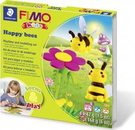 Fimo Zestaw masy plastycznej dla dzieci Pszczółki 1
