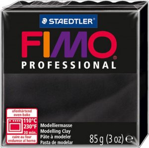 Fimo FIMO Mod.masse Fimo prof 85g schwarz 1