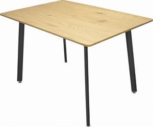 Mufart Prostokątny stół FYRA do kuchni, jadalni, salonu 120cm x 80cm - JESION 1