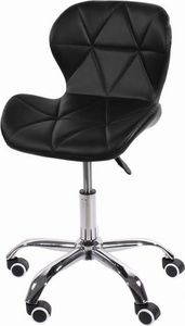 Mufart Krzesło obrotowe DORM do pracowni, biura, gabinetu, salonów kosmetycznych - Czarne 3